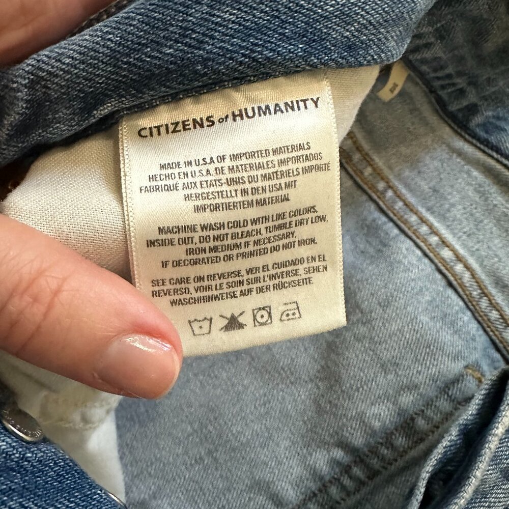 Citizens of Humanity Emerson Slim Boyfriend Jeans Distressed - 26 - Picture 7 of 14